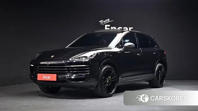Porsche Cayenne (PO536) 2019 Черный из Кореи