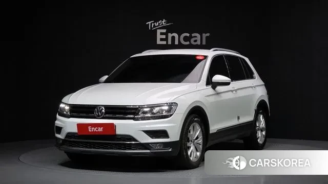 Volkswagen Tiguan second Generation 2018 Белый из Кореи