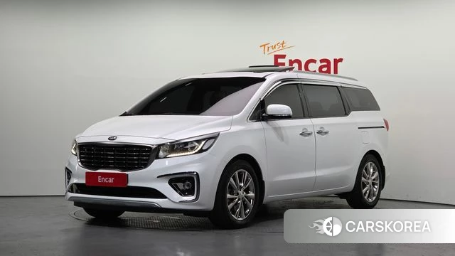 Kia The New Carnival 2019 Белый из Кореи