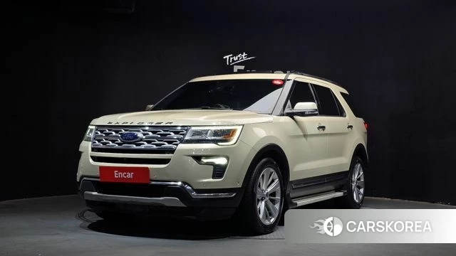 Ford Explorer 2018 Жемчужный цвет из Кореи