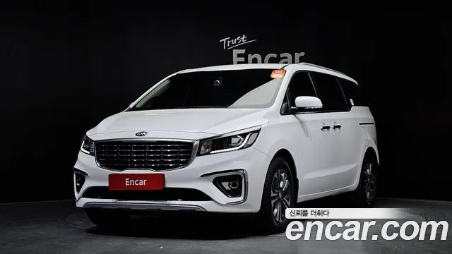 Kia The New Carnival 2019 Белый из Кореи