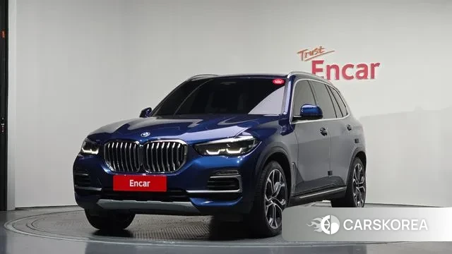 BMW X5 (G05) 2021 Синий из Кореи