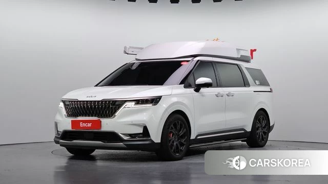 Kia Carnival 4th generation 2023 Белый из Кореи