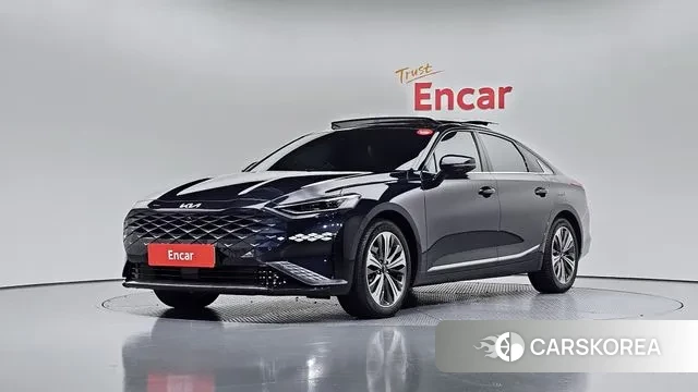 Kia K8 Hybrid 2023 Синий из Кореи