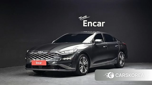 Kia K8 Hybrid 2021 Серый из Кореи