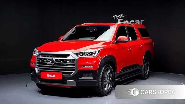 Ssangyong The New Rexton Sport 2023 Красный из Кореи