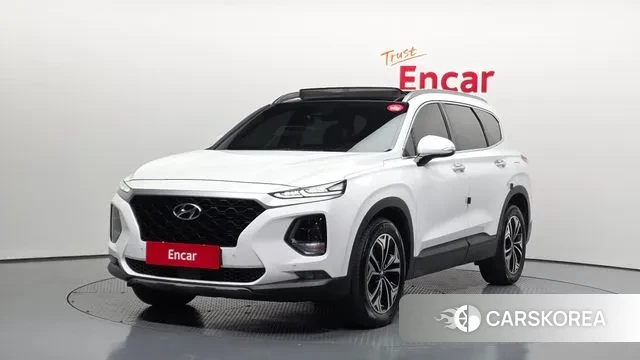 Hyundai Santa Fe TM 2018 Белый из Кореи