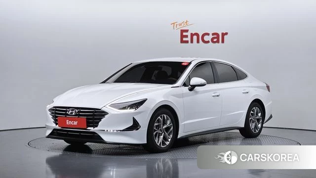 Hyundai Sonata (DN8) 2019 Белый из Кореи