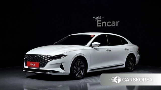 Hyundai The New Grandeur IG Hybrid 2022 Белый из Кореи