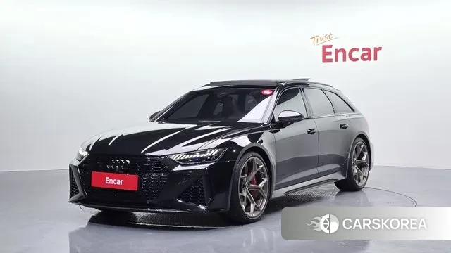 Audi RS6 (C8) 2025 Черный из Кореи