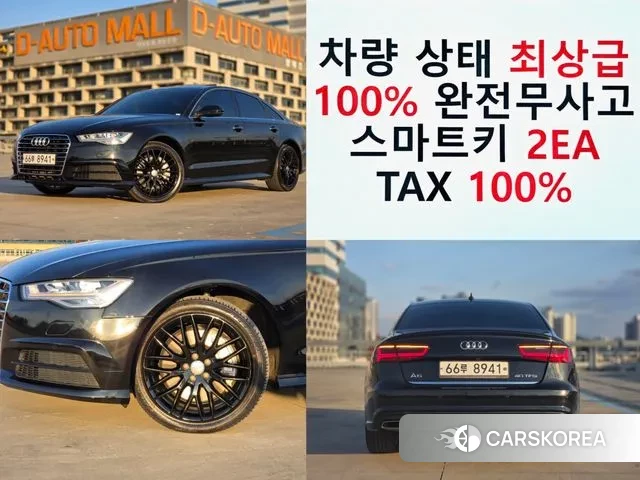 Audi New A6 2018 Черный из Кореи