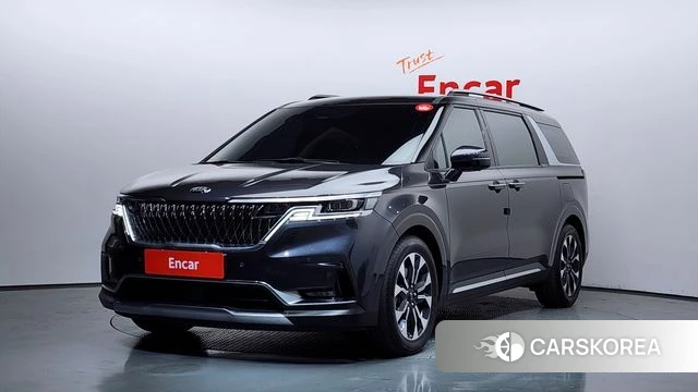Kia Carnival 4th generation 2021 Серый из Кореи