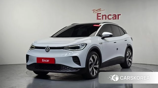 Volkswagen ID.4 2023 Белый из Кореи