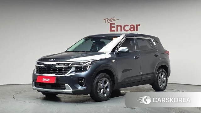 Kia The New Seltos 2023 Серый из Кореи