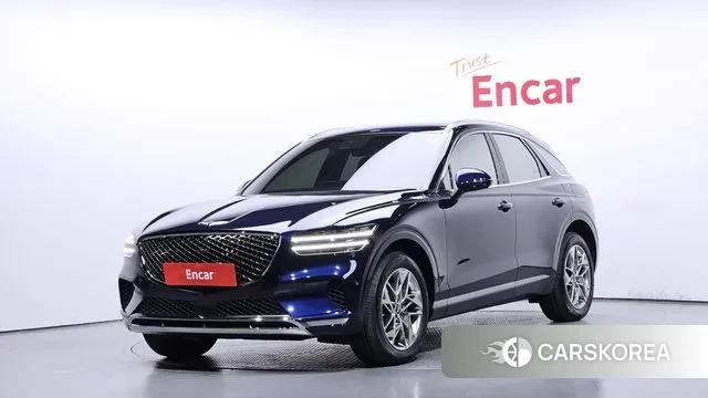 Genesis GV70 2021 Синий из Кореи