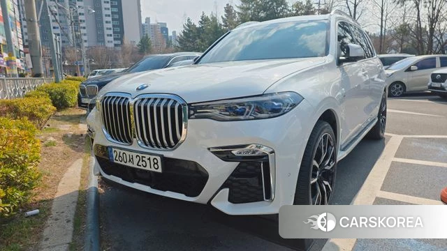 BMW X7 (G07) 2022 Белый из Кореи