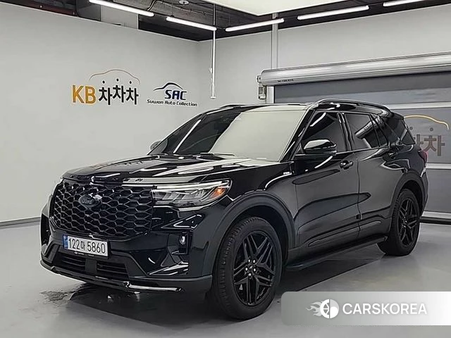 Ford Explorer 6th Generation 2025 Черный из Кореи