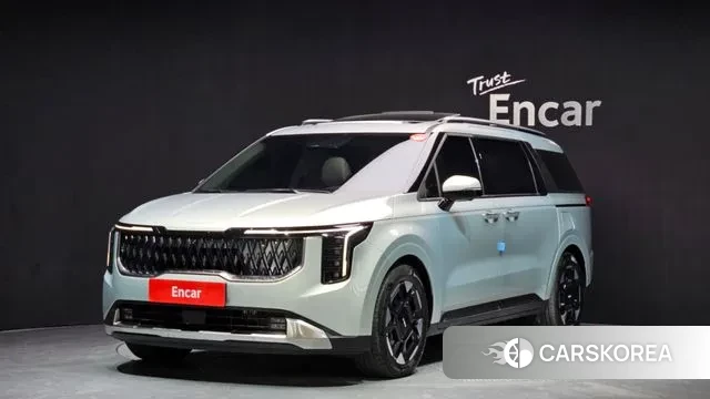 Kia The New Carnival 4th Generation 2023 Серебристо-серый из Кореи