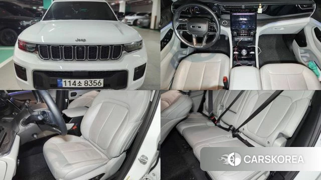 Jeep Grand Cherokee (WL) 2022 Белый из Кореи