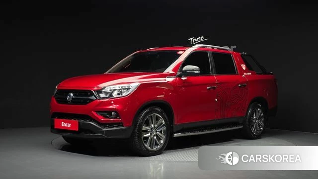 Ssangyong Rexton Sports 2018 Красный из Кореи