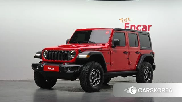 Jeep Wrangler (JL) 2024 Красный из Кореи