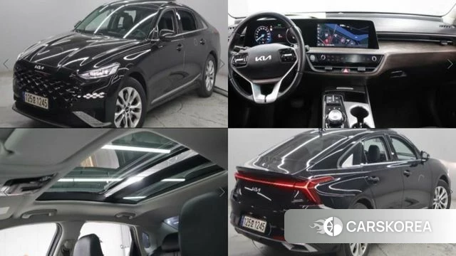 Kia K8 2021 Черный из Кореи