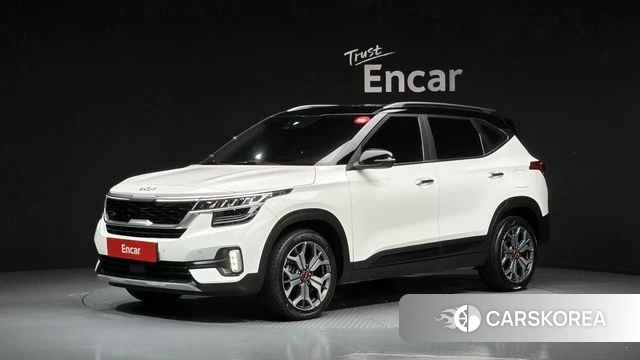 Kia Seltos 2021 Белый из Кореи