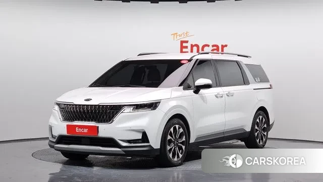 Kia Carnival 4th generation 2021 Белый из Кореи