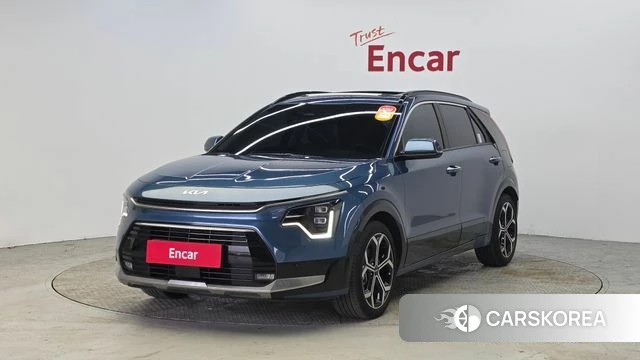 Kia Di Ol Nu Niro 2022 Синий из Кореи