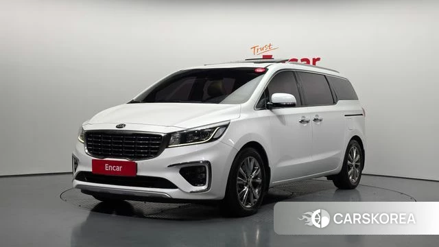 Kia The New Carnival 2018 Белый из Кореи