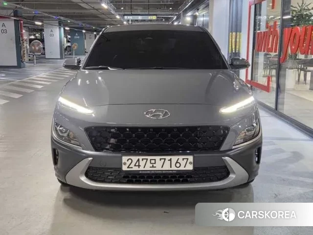 Hyundai The New Kona 2021 Серый из Кореи