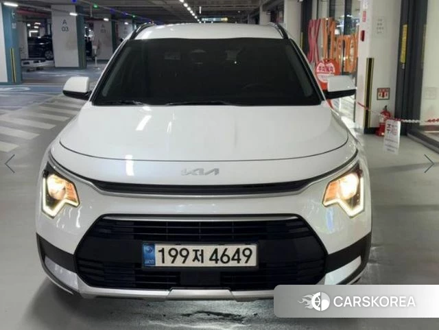 Kia Di Ol Nu Niro 2022 Белый из Кореи