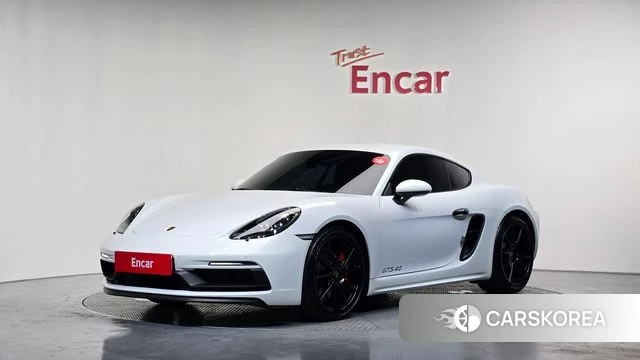 Porsche 718 Cayman 2022 Белый из Кореи