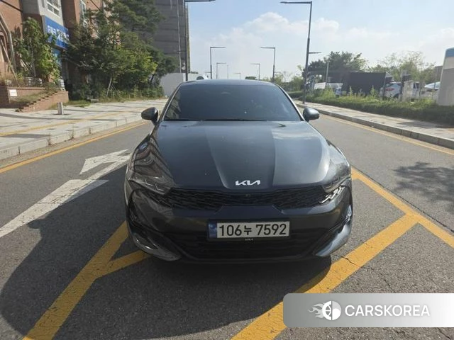 Kia K5 3rd generation 2022 Серый из Кореи