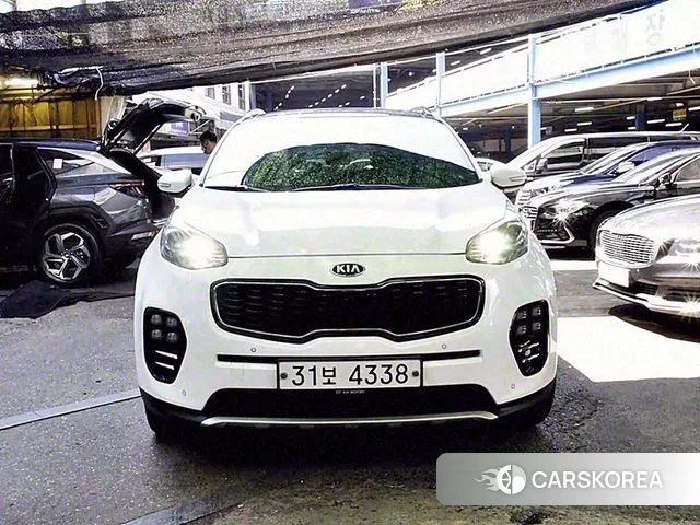 Kia Sportage 4th Generation 2018 Белый из Кореи