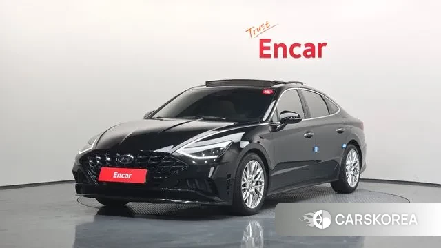 Hyundai Sonata (DN8) 2021 Черный из Кореи