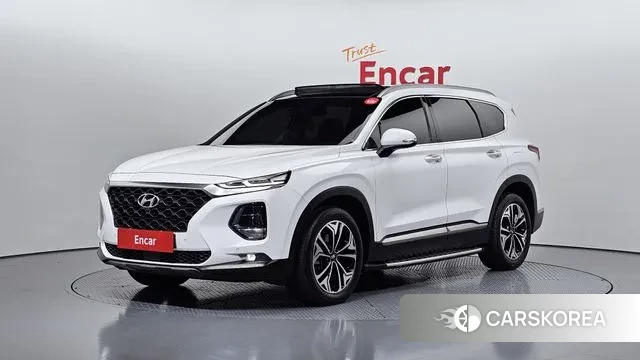 Hyundai Santa Fe TM 2018 Белый из Кореи