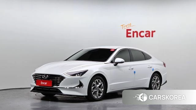 Hyundai Sonata (DN8) 2021 Белый из Кореи