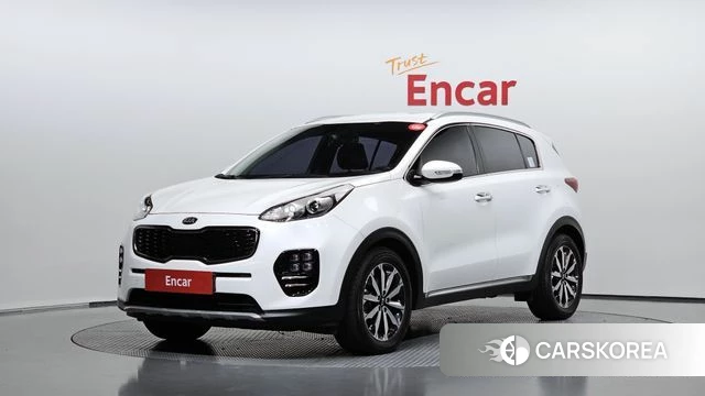 Kia Sportage 4th Generation 2018 Белый из Кореи