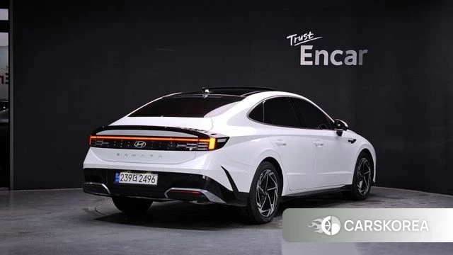 Hyundai Sonata D Edge (DN8) 2024 Белый из Кореи