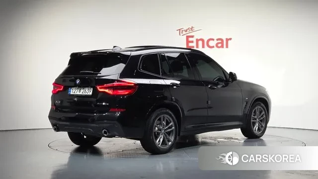 BMW X3 (G01) 2021 Черный из Кореи