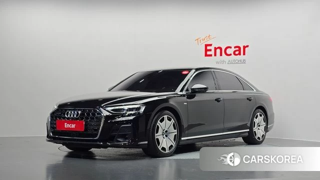 Audi A8 (D5) 2023 Черный из Кореи