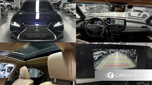 Lexus ES300h 7th generation 2022 Синий из Кореи