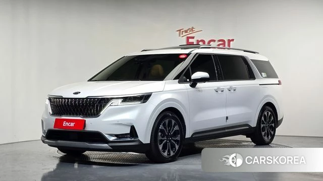 Kia Carnival 4th generation 2021 Белый из Кореи