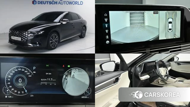 Hyundai The New Grandeur IG 2022 Черный из Кореи