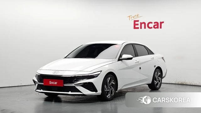 Hyundai The New Avante (CN7) 2024 Белый из Кореи