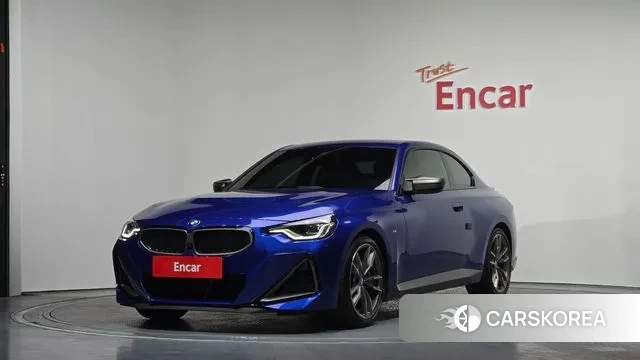 BMW 2 Series (G42) 2022 Синий из Кореи