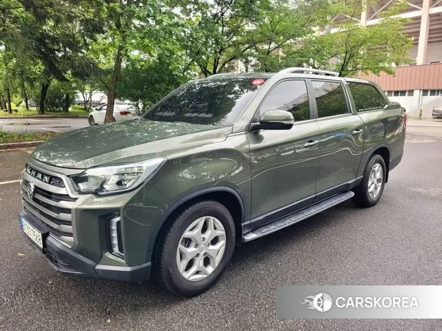 Ssangyong The New Rexton Sports Cannes 2023 Коричневый двухцветный из Кореи