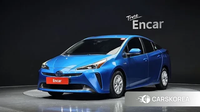 Toyota Prius 4th Generation 2022 Синий из Кореи