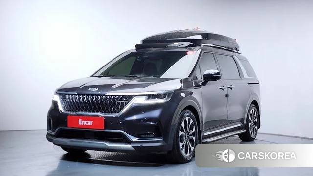 Kia Carnival 4th generation 2021 Серый из Кореи